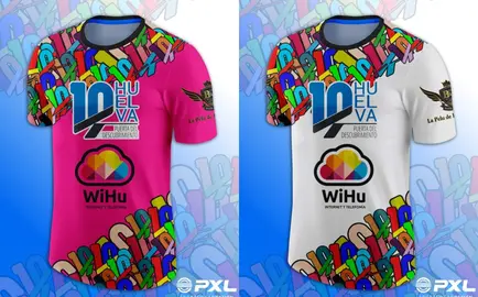 La camiseta más 'molona' del deporte de Huelva.
