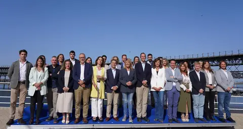 Presentaci&oacute;n de la lista que encabeza Pilar Miranda