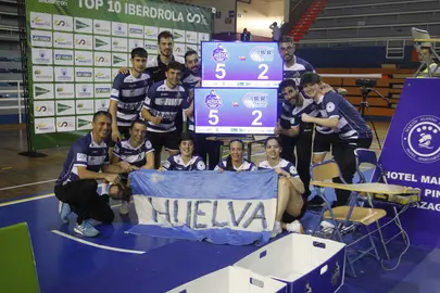 El IES La Orden tras ganar hoy al Rinconada.