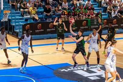 Lance de la última final masculina jugada en Huelva.