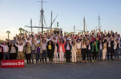 Presentación de candidaturas del PSOE de Huelva a las Municipales 2023