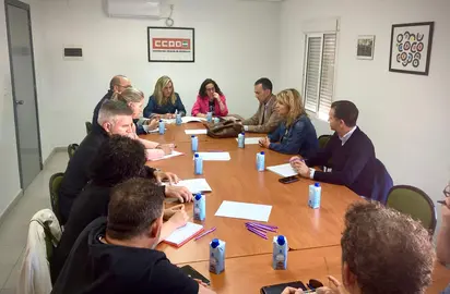 Reunión de Miranda con CCOO