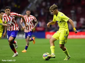 De la Rosa en su estreno en la Primera División.