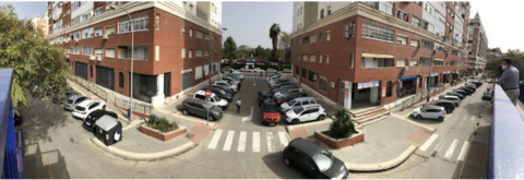 Imagen de la zona a rehabilitar urbanísticamente