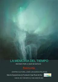 Cartel de la exposici&oacute;n 'La memoria del tiempo'