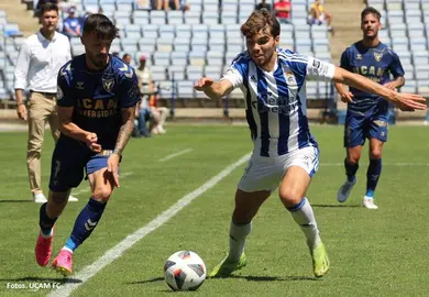 Lance el Recre-UCAM isputao hoy en el Nuevo Colombino.