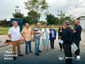 La candidata de La Izquierda en un acto electoral