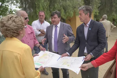 Gabriel Cruz, en el Parque del Molino de la Vega