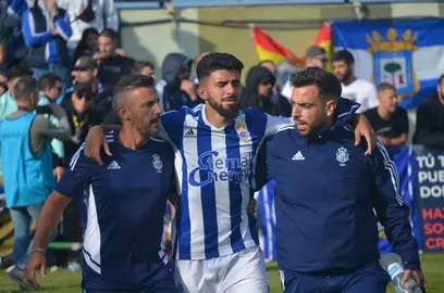 Entre lágrimas se ha retirado Manu Galán del terreno de juego.