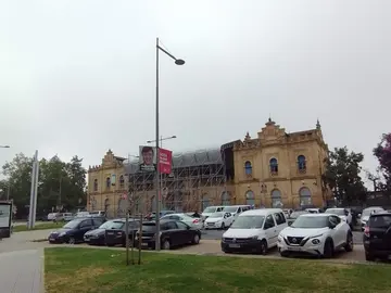 Edificio de la estaci&oacute;n de Sevilla
