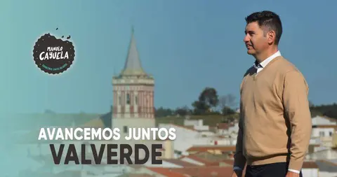 Manolo Cayuela, candidato PP Valverde
