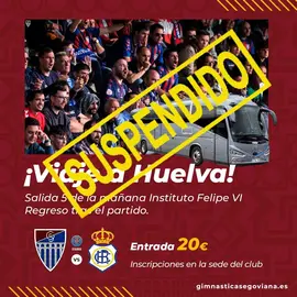 El viaje de la Segoviana ha sido cancelado.
