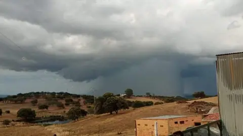 Imagen espectacular del Reventón Húmedo sobre El Cerro