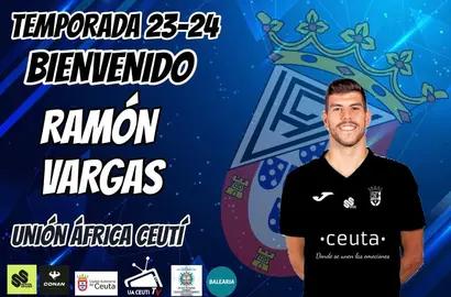 Así anunciaba el Ceutí el fichaje de Vargas.