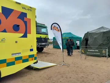 Zona de atención en El Rocío