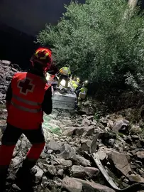 Imagen del rescate del vehículo publicada en Hoy de Badajoz
