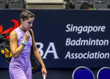Decepcionada con el partido de hoy. Toca preparar el Indonesia Open