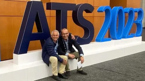 Antes de entrar al congreso Americano Tórax