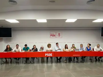 Reunión de la comisión de listas socialista