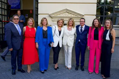 Dirigentes provinciales del PP arropan a PIlar Miranda