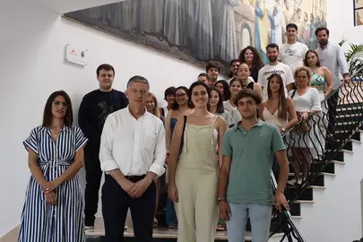 Asistentes al acto en el Ayuntamiento palermo
