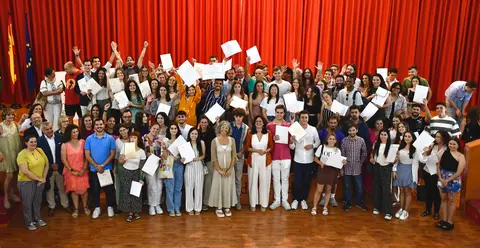 Entrega de distinciones