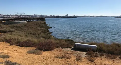 Zona de conexión con el sistema del Piedras en el Puerto