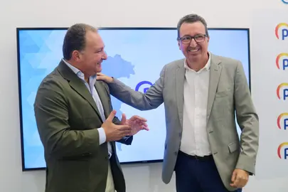 David Toscano y Manuel Andrés González