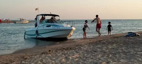 Embarcaciones en la zona portileña