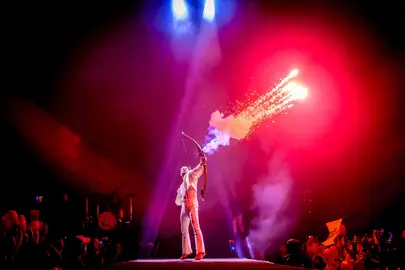 Manuel Carrasco, en un concierto