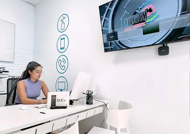 Instalaciones de atención al cliente en El Portil de Telefibra-Huelva