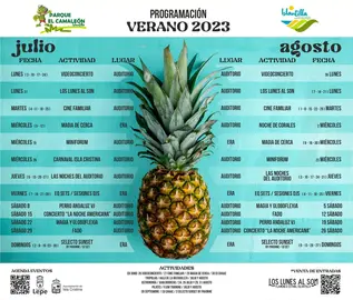 Programación Cultural de Verano de Islantilla