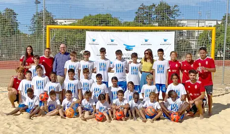 Visita Campus F&uacute;tbol Playa