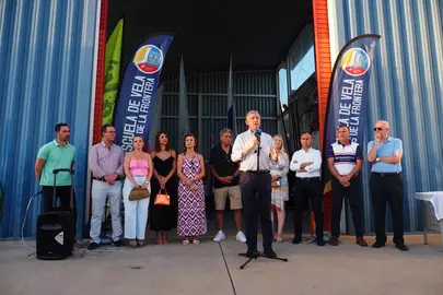 Intervención del alcalde de Palos, Carmelo Romero