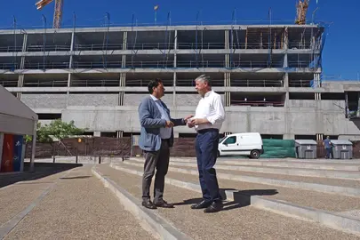 Carmelo Romero junto a Jaime Pérez