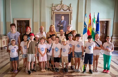 Recepción en el Ayuntamiento de Huelva