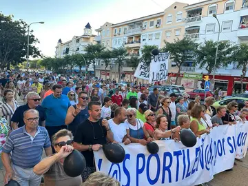 Cabecera de la marcha