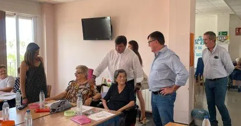 Visita de Gabriel Cruz a Puebla de Guzmán