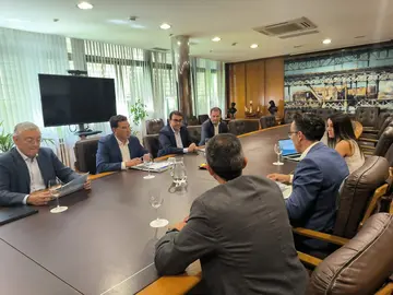 Encuentro en la Autoridad Portuaria