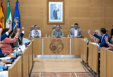 Momento de la votación unánime