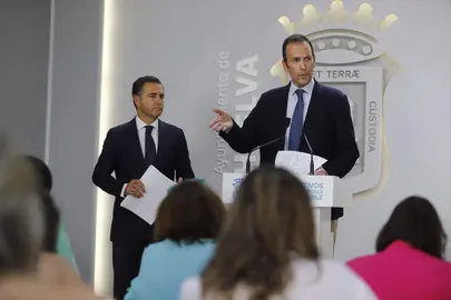 Rueda de prensa de Felipe Arias y Paco Mu&ntilde;oz