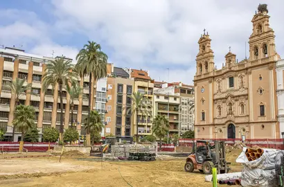 Obras actuales en La Merced