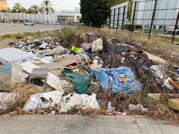 Basura acumulada detectada