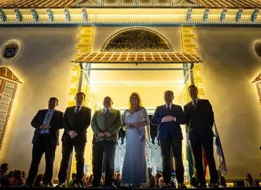 Momento de inauguraci&oacute;n de las Colombinas