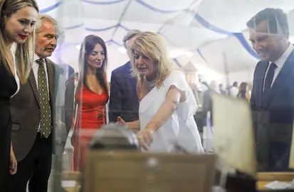 Pilar Miranda explica detalles de la muestra