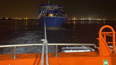 Remolque de la canoa