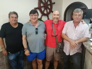 Encuentro con Cruz y Fern&aacute;ndez