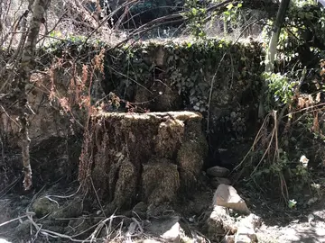 Manantial secado