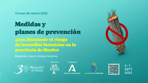 El curso y su cartel.