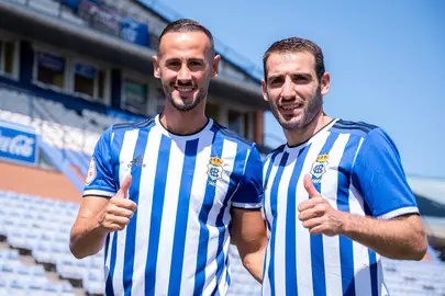 Gálvez junto a Antoñito.